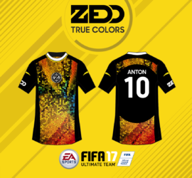 ZEDD Trikot Kit True Colors