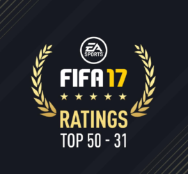 FIFA 17 Top 50 Ratings