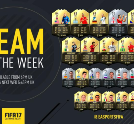 FIFA 17 Ultimate Team TOTW